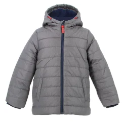 BROKERS - BOY GIUBBINO CON CAPPUCCIO NYLON MELANGE