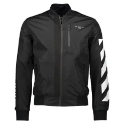 BROKER'S - GIUBBINO ZIP STAMPE MANICHE