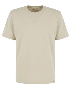 BROKER'S - Tshirt mezza manica beige