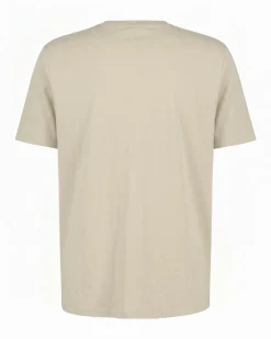 BROKER'S - Tshirt mezza manica con taschino e stampa