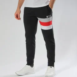BROKERS - UOMO PANTALONE FRENCH TERRY CON POLSI