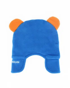 BRUGI - BERRETTO BLU IN PILE CON ORECCHIE PER BAMBINI
