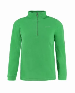 BRUGI - MICROPILE ARANCIONE MEZZA ZIP PER RAGAZZI, 9GYF-T154_819