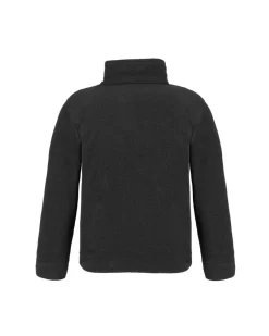 BRUGI - MICROPILE NERO MEZZA ZIP PER BAMBINI