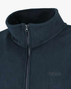 BRUGI - PILE FULL ZIP UOMO BLU, 9GZA-TZ17-956