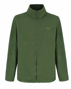 BRUGI - PILE FULL ZIP UOMO VERDE SCURO, 9GYI-TZ17_670