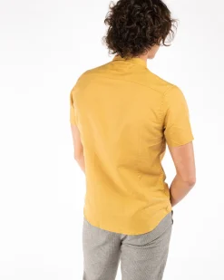 CAMICIA MANICA CORTA 100%LINO