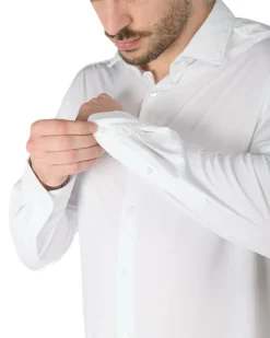 CAMICIA MANICA LUNGA TESSUTO TECNICO