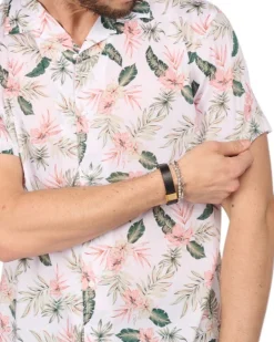 CAMICIA MEZZA MANICA COLLO SCIALLATO