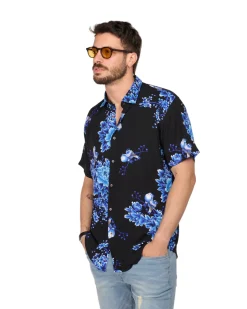 CAMICIA MEZZA MANICA FANTASIA