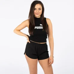 CANOTTA ESS HIGH NECK TANK BLACK