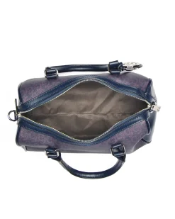 CARRERA -  Bauletto blu loggato con ciondolo