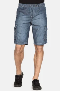 CARRERA - BERMUDA JEANS TASCHE LATERALI ELASTICO