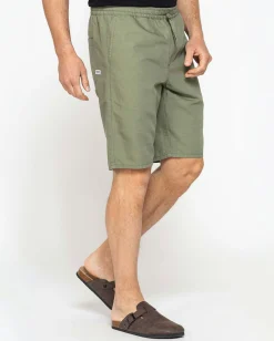 CARRERA - Bermuda verde militare tasca america