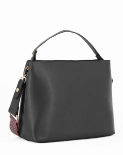 CARRERA - Borsa nera con un manico