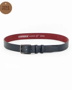CARRERA - Cintura blu da uomo