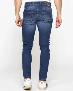 CARRERA - JEANS 5 TASCHE IN TESSUTO FELPA