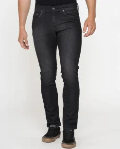 CARRERA - JEANS 5 TASCHE TESSUTO IN FELPA NERO