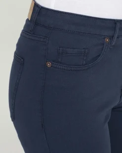 CARRERA - LEGG-JEANS BLU DONNA 5 tasche con zip