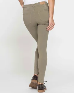 CARRERA - LEGG-JEANS MILITARE DONNA 5 tasche con zip