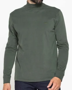 CARRERA - LUPETTO MANICA LUNGA MILITARE IN COTONE INTERLOCK
