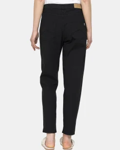 CARRERA - PANTALONE NERO DONNA MOM COMFORT