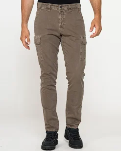CARRERA - PANTALONE TORTORA DA UOMO CON TASCHE LATERALI