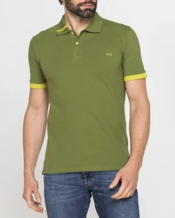 CARRERA - Polo manica corta in piquet elasticizzato