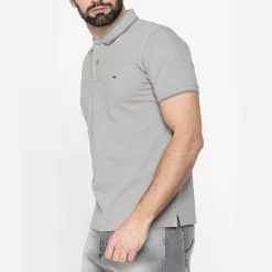 CARRERA - POLO PIQUET PERLA MANICA CORTA BASIC BORDINO IN TINTA