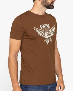 CARRERA - Tshirt manica corta in jersey con stampa