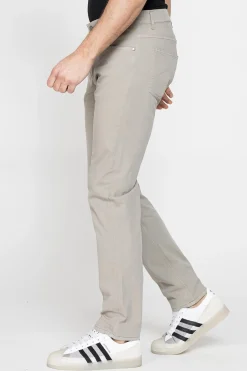 CARRERA - UOMO PANTALONE TORTORA IN TELA 5 TASCHE