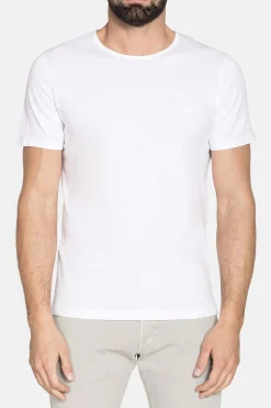 CARRERA - UOMO TSHIRT BIANCO MEZZA MANICA