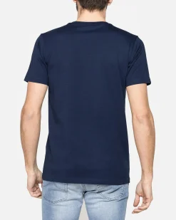 CARRERA - UOMO TSHIRT BLU MEZZA MANICA LOGO