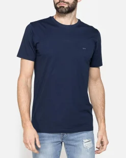 CARRERA - UOMO TSHIRT BLU MEZZA MANICA LOGO