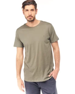 CARRERA - UOMO TSHIRT VERDE MEZZA MANICA LOGO
