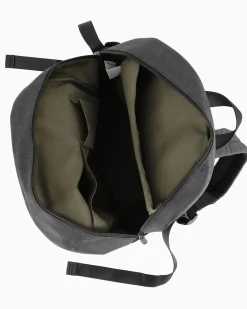 CARRERA - Zaino ufficio nero con due tasche laterali e una tasca frontale