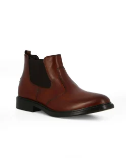 CLASS MAN - Beatles marrone in VERA PELLE