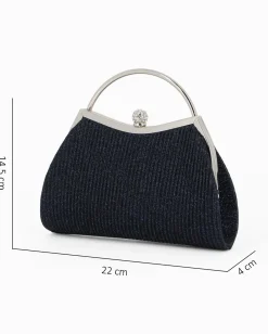 CLUTCH LUREX POMELLO SCLOCCO