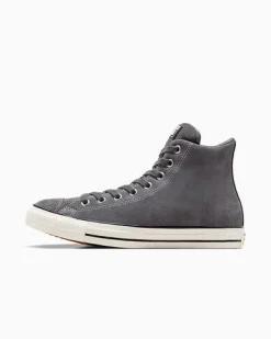 CONVERSE - CTAS WIDE HI DARK MATTER/EGRET/BLACK Scarpa grigia imbottita da uomo