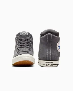 CONVERSE - CTAS WIDE HI DARK MATTER/EGRET/BLACK Scarpa grigia imbottita da uomo