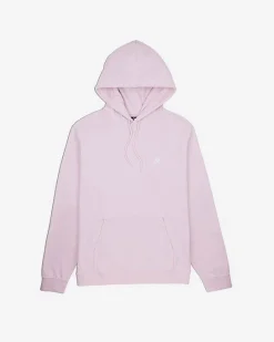 CONVERSE - Felpa da donna rosa con cappuccio