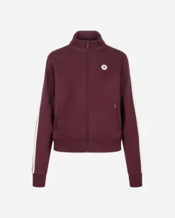 CONVERSE FELPA DONNA FULL ZIP BORDEAUX - 10027857