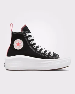CONVERSE SCARPA NERA CHUCK TAYLOR ALL STAR MOVE JUNIOR  - 271716C
