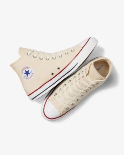 CONVERSE - Sneaker alta panna in tela - CHUCK TAYLOR ALL STARS