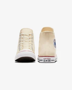 CONVERSE - Sneaker alta panna in tela - CHUCK TAYLOR ALL STARS