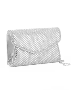 DIVAS - Borsa pochette argento