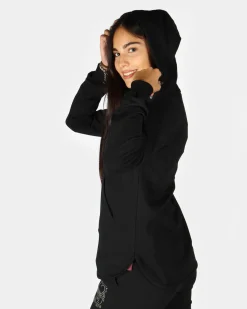 DONNA FELPA FULL ZIP CON CAPPUCCIO