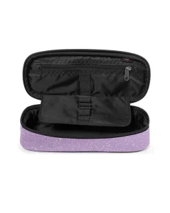 EASTPACK - ASTUCCIO OVAL SINGLE VIOLA GLITTERATO,  EK000717_B0V1