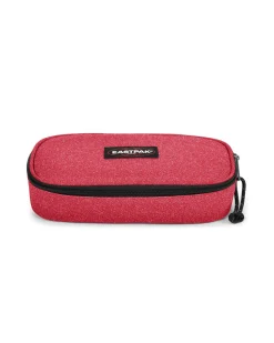 EASTPACK - ASTUCCIO OVAL SINGLE ROSSO CARMINIO GLITTERATO, EK000717_2Z61