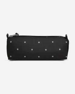 EASTPACK - PICCOLO ASTUCCIO BENCHMARK SINGLE NERO A POIS SILVER, EK000372_6W31